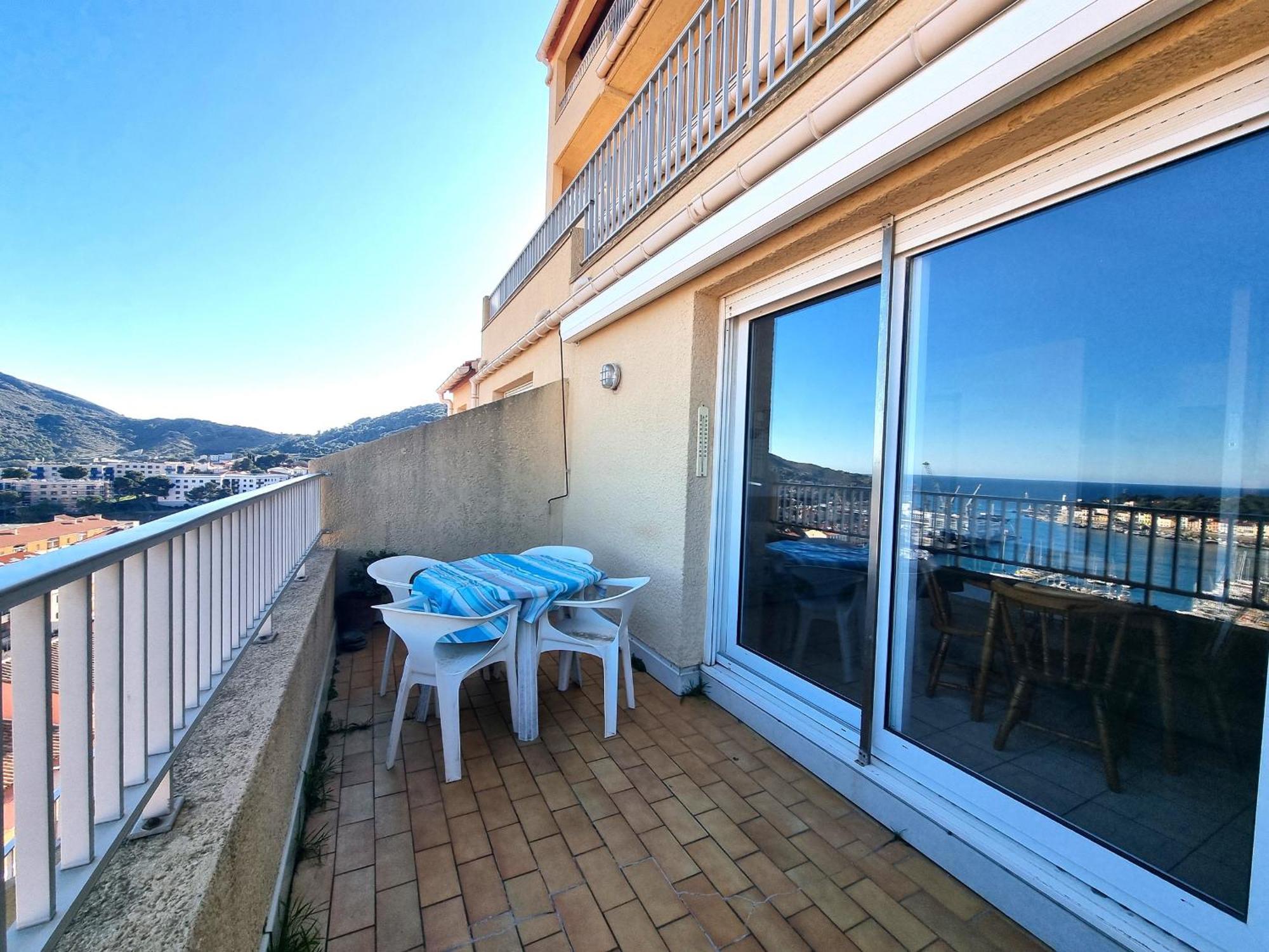 פור-ונדרה Port-Vendres: Studio Cabine Avec Terrasse, A 2 Pas Du Port - Fr-1-309-256 מראה חיצוני תמונה